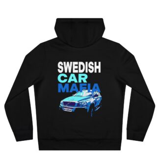 Swedish Car Mafia RS Garage Hoodie - 80% Cotton Fleece Lined Premium Hoodie Dark Colors