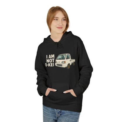 Honda Acty I Am Not O-Kei Kei Truck Design - Fleece Hoodie - Image 3