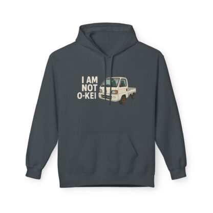 Honda Acty I Am Not O-Kei Kei Truck Design - Fleece Hoodie - Image 5